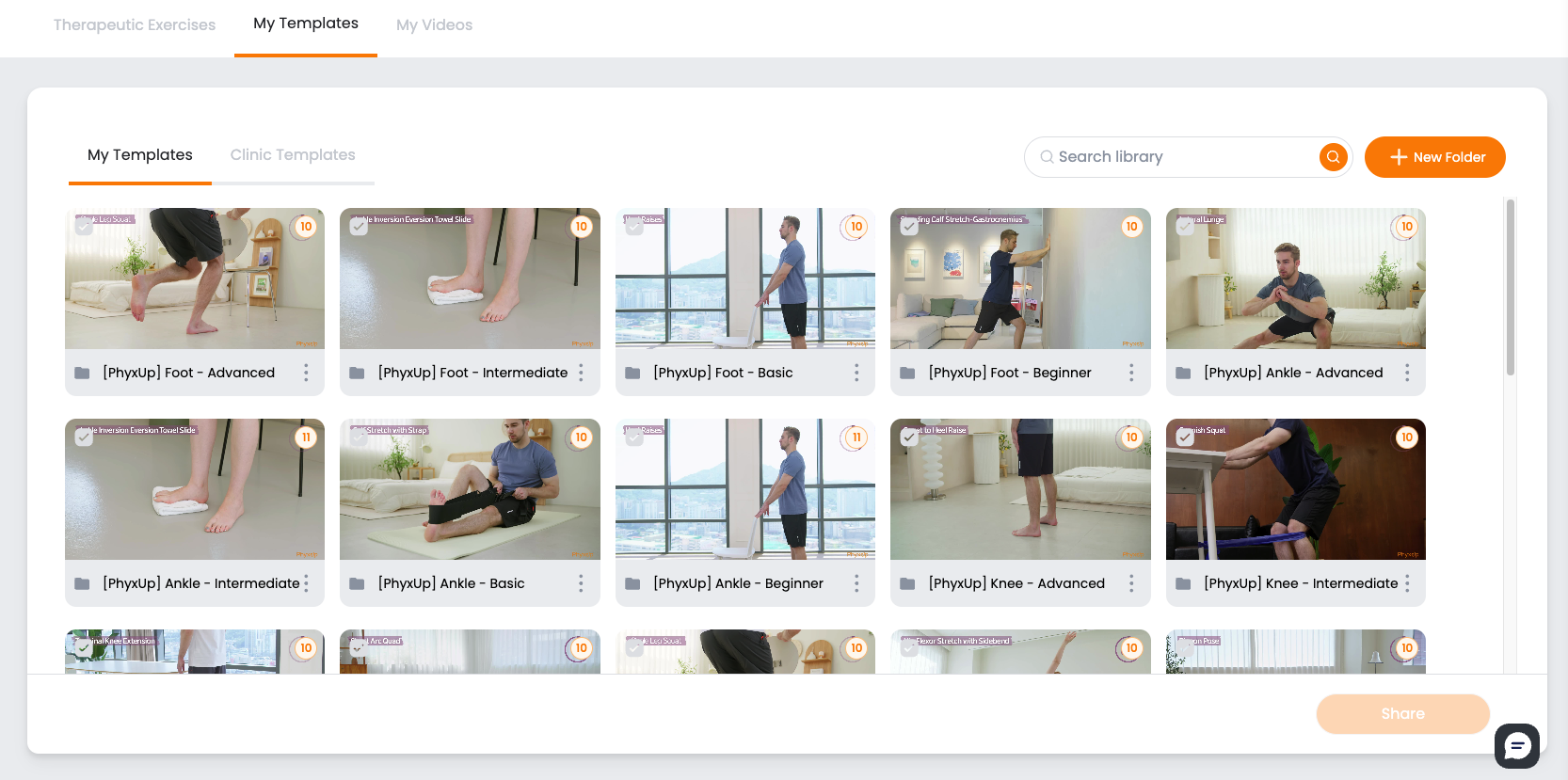 patient dashboard screenshot